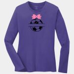 Ladies Long Sleeve Core Cotton Tee Thumbnail