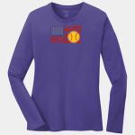 Ladies Long Sleeve Core Cotton Tee Thumbnail