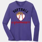 Ladies Long Sleeve Core Cotton Tee Thumbnail