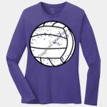 Ladies Long Sleeve Core Cotton Tee Thumbnail