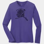 Ladies Long Sleeve Core Cotton Tee Thumbnail