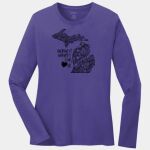 Ladies Long Sleeve Core Cotton Tee Thumbnail