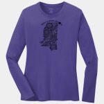 Ladies Long Sleeve Core Cotton Tee Thumbnail