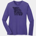 Ladies Long Sleeve Core Cotton Tee Thumbnail
