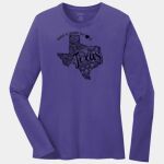 Ladies Long Sleeve Core Cotton Tee Thumbnail