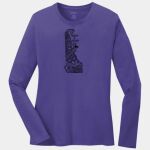 Ladies Long Sleeve Core Cotton Tee Thumbnail