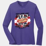 Ladies Long Sleeve Core Cotton Tee Thumbnail