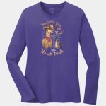 Ladies Long Sleeve Core Cotton Tee Thumbnail