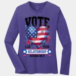 Ladies Long Sleeve Core Cotton Tee Thumbnail