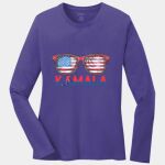 Ladies Long Sleeve Core Cotton Tee Thumbnail