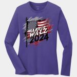 Ladies Long Sleeve Core Cotton Tee Thumbnail