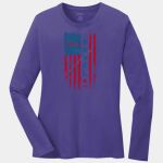 Ladies Long Sleeve Core Cotton Tee Thumbnail