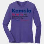 Ladies Long Sleeve Core Cotton Tee Thumbnail