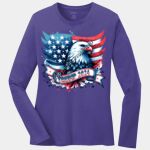 Ladies Long Sleeve Core Cotton Tee Thumbnail