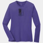 Ladies Long Sleeve Core Cotton Tee Thumbnail