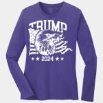 Ladies Long Sleeve Core Cotton Tee Thumbnail