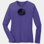 Ladies Long Sleeve Core Cotton Tee Thumbnail