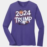 Ladies Long Sleeve Core Cotton Tee Thumbnail