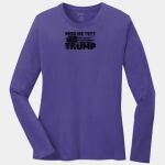 Ladies Long Sleeve Core Cotton Tee Thumbnail