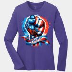 Ladies Long Sleeve Core Cotton Tee Thumbnail