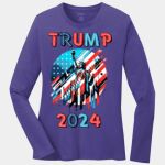 Ladies Long Sleeve Core Cotton Tee Thumbnail