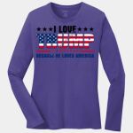 Ladies Long Sleeve Core Cotton Tee Thumbnail