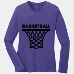 Ladies Long Sleeve Core Cotton Tee Thumbnail