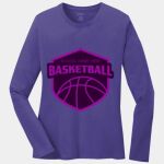 Ladies Long Sleeve Core Cotton Tee Thumbnail