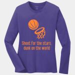 Ladies Long Sleeve Core Cotton Tee Thumbnail