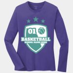 Ladies Long Sleeve Core Cotton Tee Thumbnail