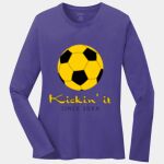 Ladies Long Sleeve Core Cotton Tee Thumbnail