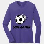 Ladies Long Sleeve Core Cotton Tee Thumbnail
