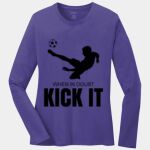 Ladies Long Sleeve Core Cotton Tee Thumbnail