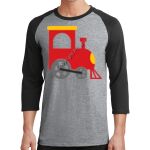 Core Blend 3/4 Sleeve Raglan Tee Thumbnail