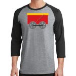 Core Blend 3/4 Sleeve Raglan Tee Thumbnail