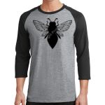 Core Blend 3/4 Sleeve Raglan Tee Thumbnail