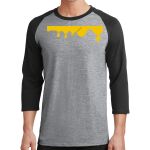 Core Blend 3/4 Sleeve Raglan Tee Thumbnail
