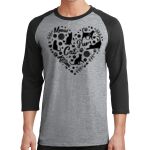 Core Blend 3/4 Sleeve Raglan Tee Thumbnail