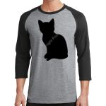 Core Blend 3/4 Sleeve Raglan Tee Thumbnail