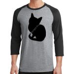 Core Blend 3/4 Sleeve Raglan Tee Thumbnail