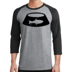 Core Blend 3/4 Sleeve Raglan Tee Thumbnail