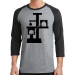 Core Blend 3/4 Sleeve Raglan Tee Thumbnail