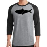 Core Blend 3/4 Sleeve Raglan Tee Thumbnail