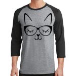 Core Blend 3/4 Sleeve Raglan Tee Thumbnail