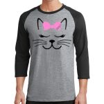 Core Blend 3/4 Sleeve Raglan Tee Thumbnail