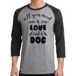 Core Blend 3/4 Sleeve Raglan Tee Thumbnail