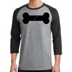 Core Blend 3/4 Sleeve Raglan Tee Thumbnail