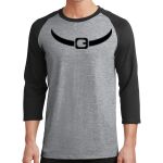 Core Blend 3/4 Sleeve Raglan Tee Thumbnail
