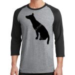Core Blend 3/4 Sleeve Raglan Tee Thumbnail