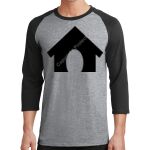 Core Blend 3/4 Sleeve Raglan Tee Thumbnail